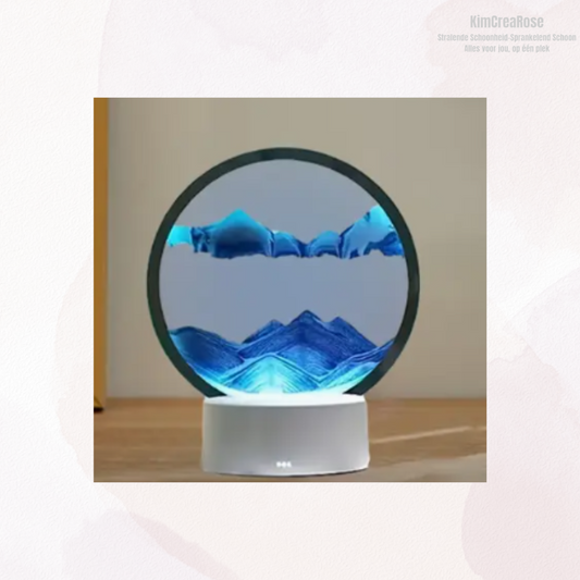 Dromerig drijfzand schilderij