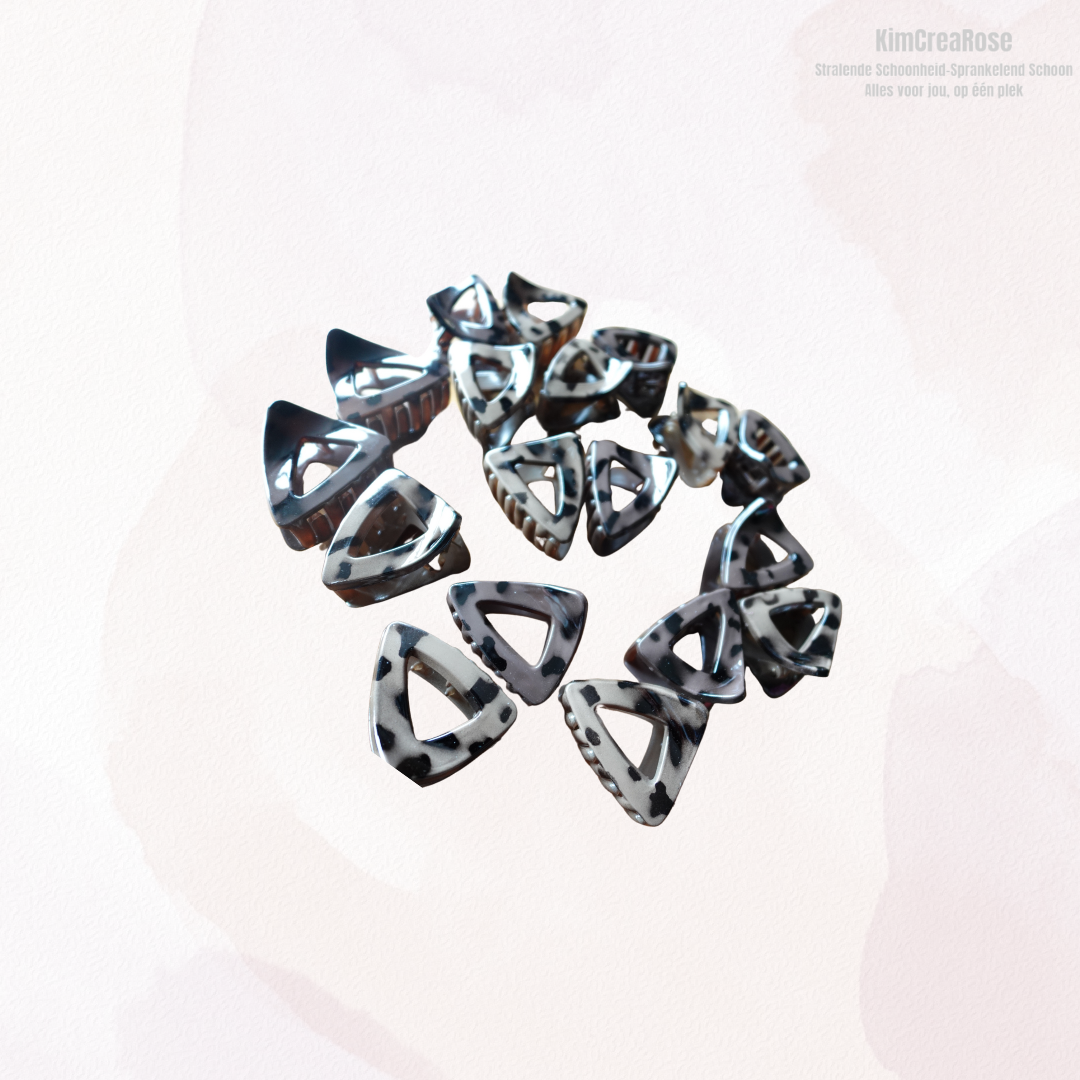 π Set van 2 Leopard Haarspelden π