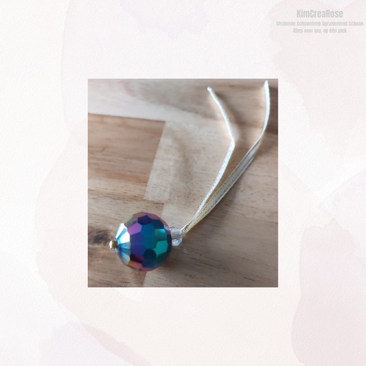 Glazen kleine kerstballetjes