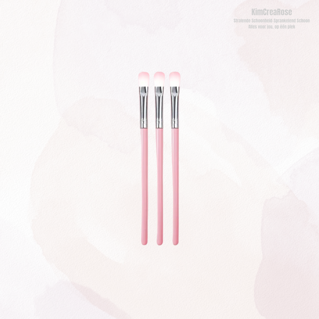 Oogschaduwborstel (3stuks)