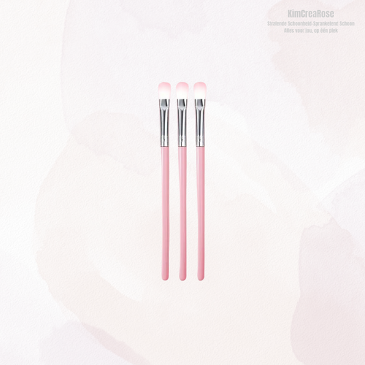 Oogschaduwborstel (3stuks)