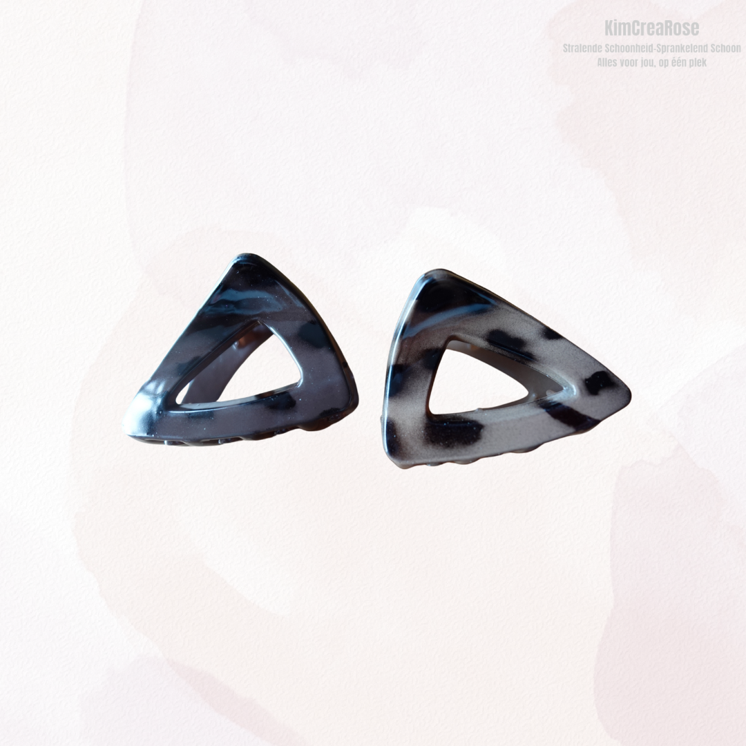 π Set van 2 Leopard Haarspelden π