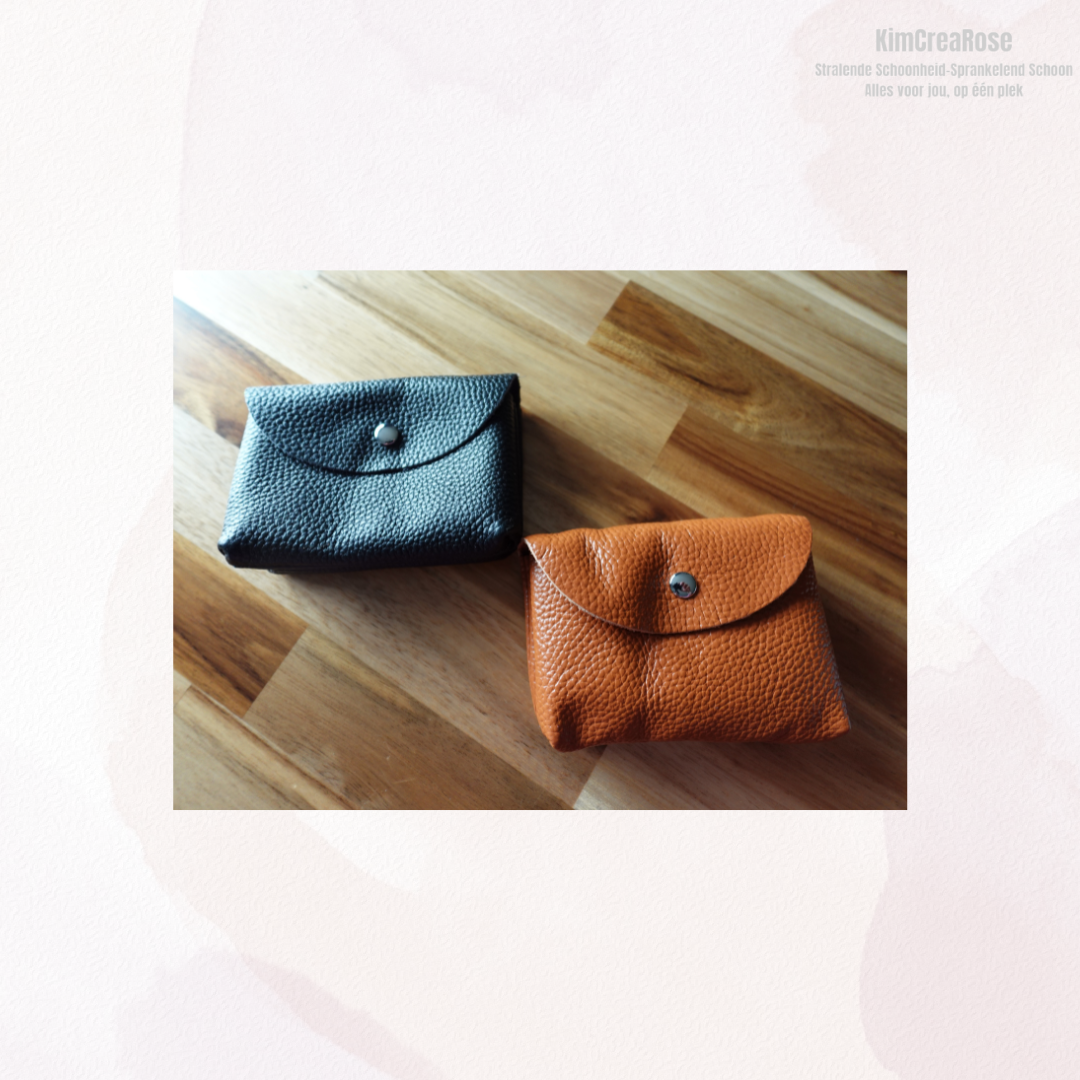 Echt Lederen Damesportemonnee