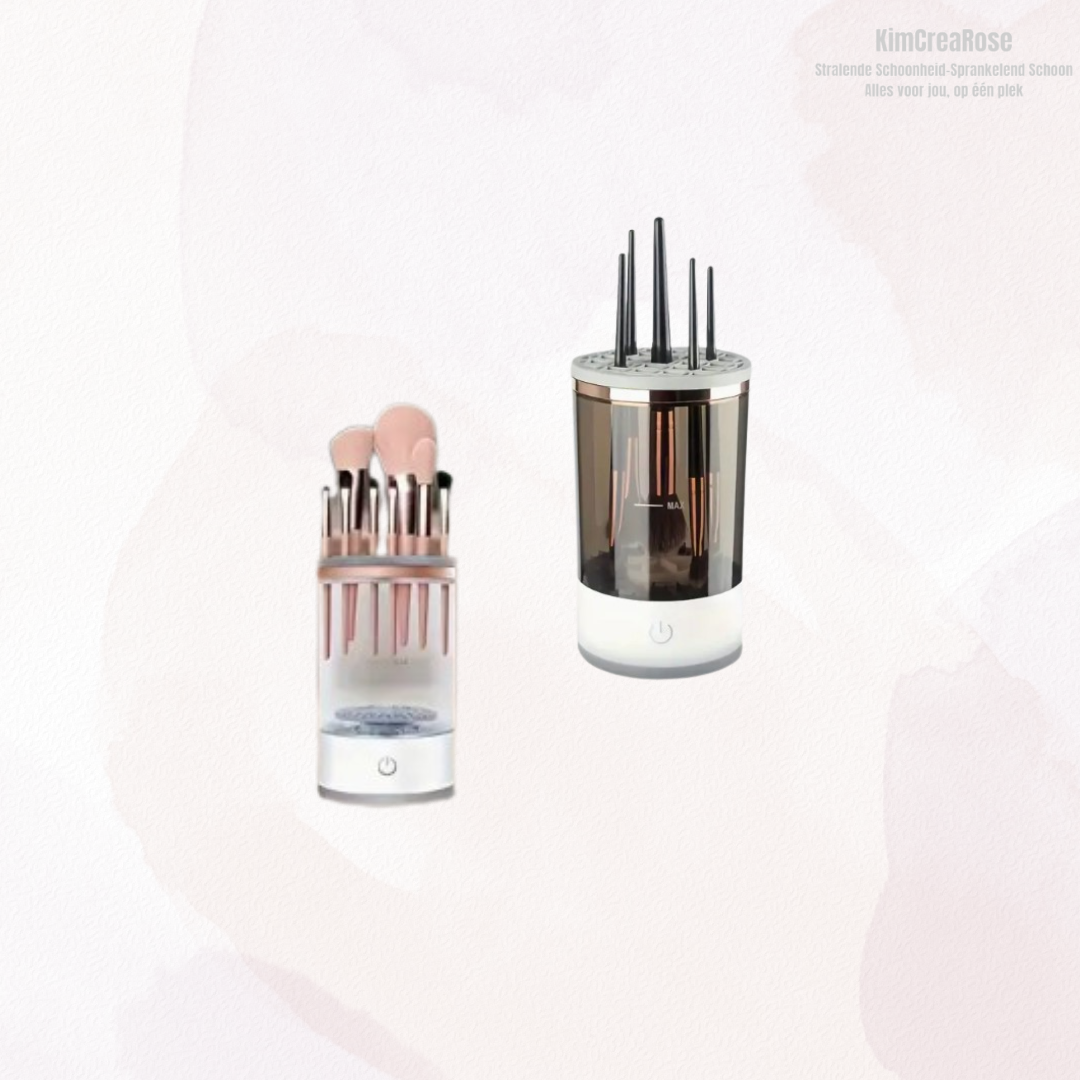 USB-aangedreven Elektrische Make-up Kwastenreiniger &  Droger!