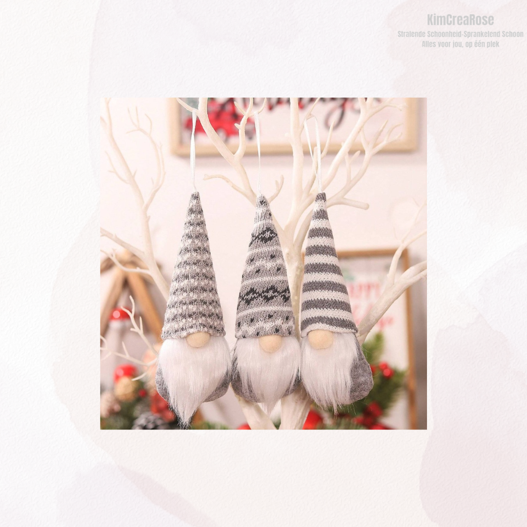 Kerstgnomes – Set van 3