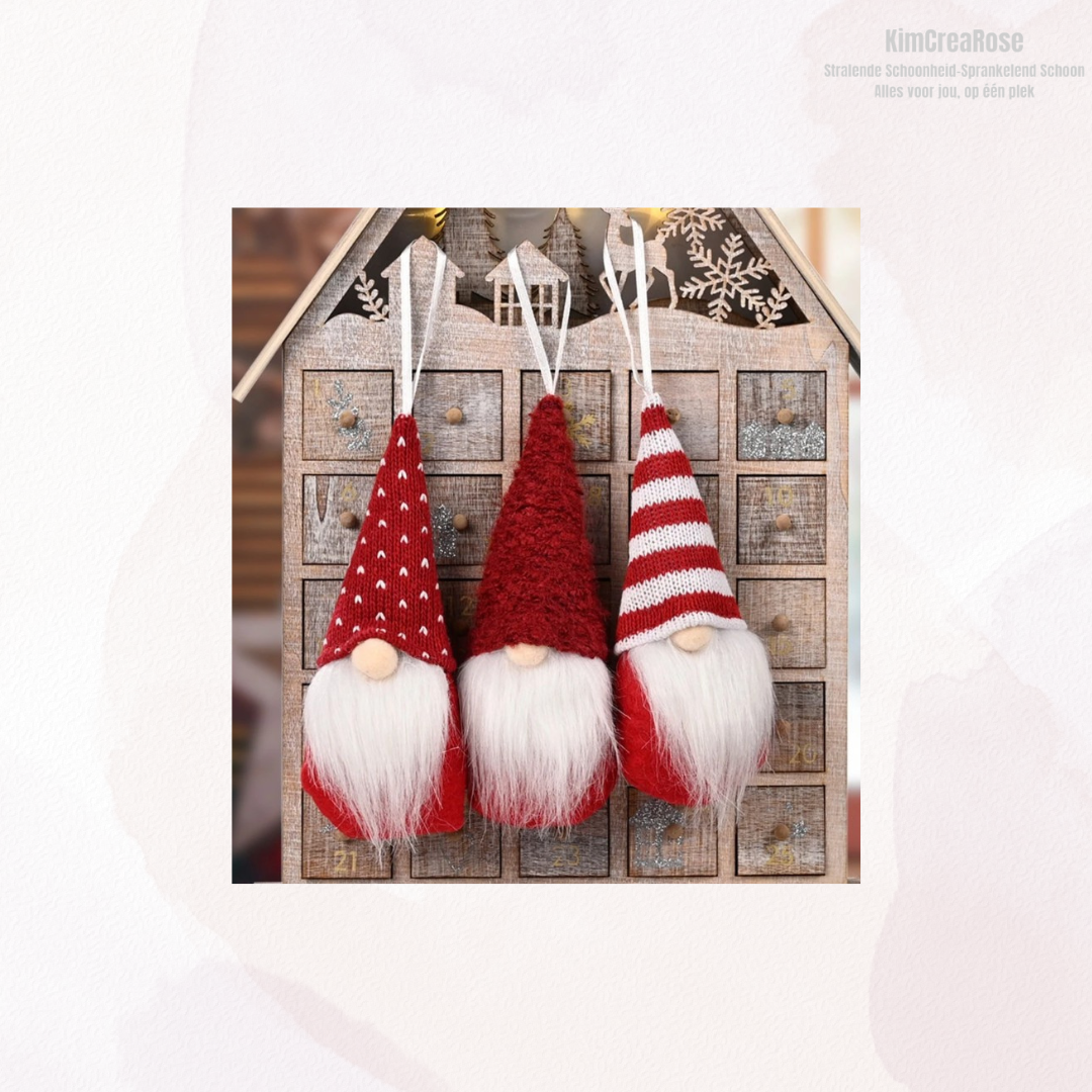 Kerstgnomes – Set van 3
