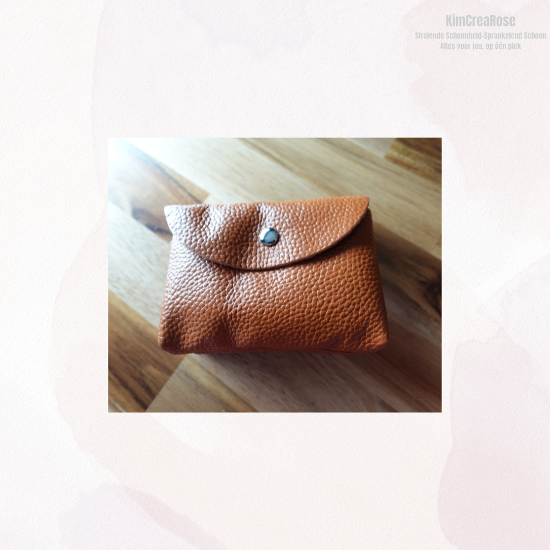 Echt Lederen Damesportemonnee