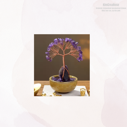 Edelsteenboompjes vol energie en betekenis