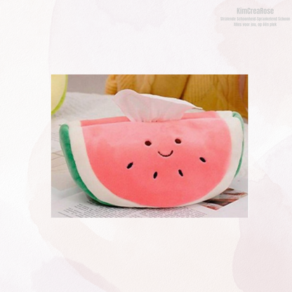 🍉 Watermeloen Pluche Tissue Doos 🍉