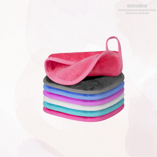 7 Ultra-Zachte Microvezel Make-up Verwijderingsdoekjes