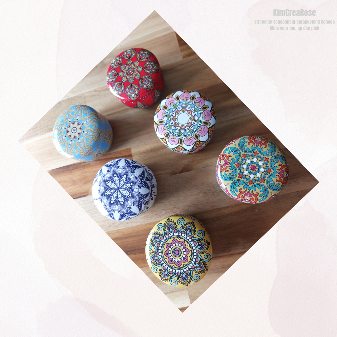 Geurkaarsen in Unieke Sierkommetjes