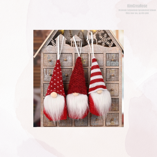 Kerstgnomes – Set van 3
