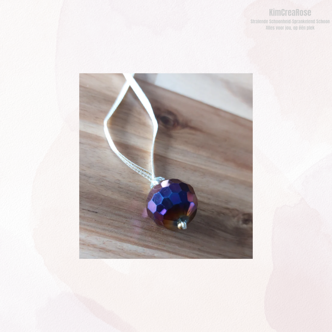 Glazen kleine kerstballetjes