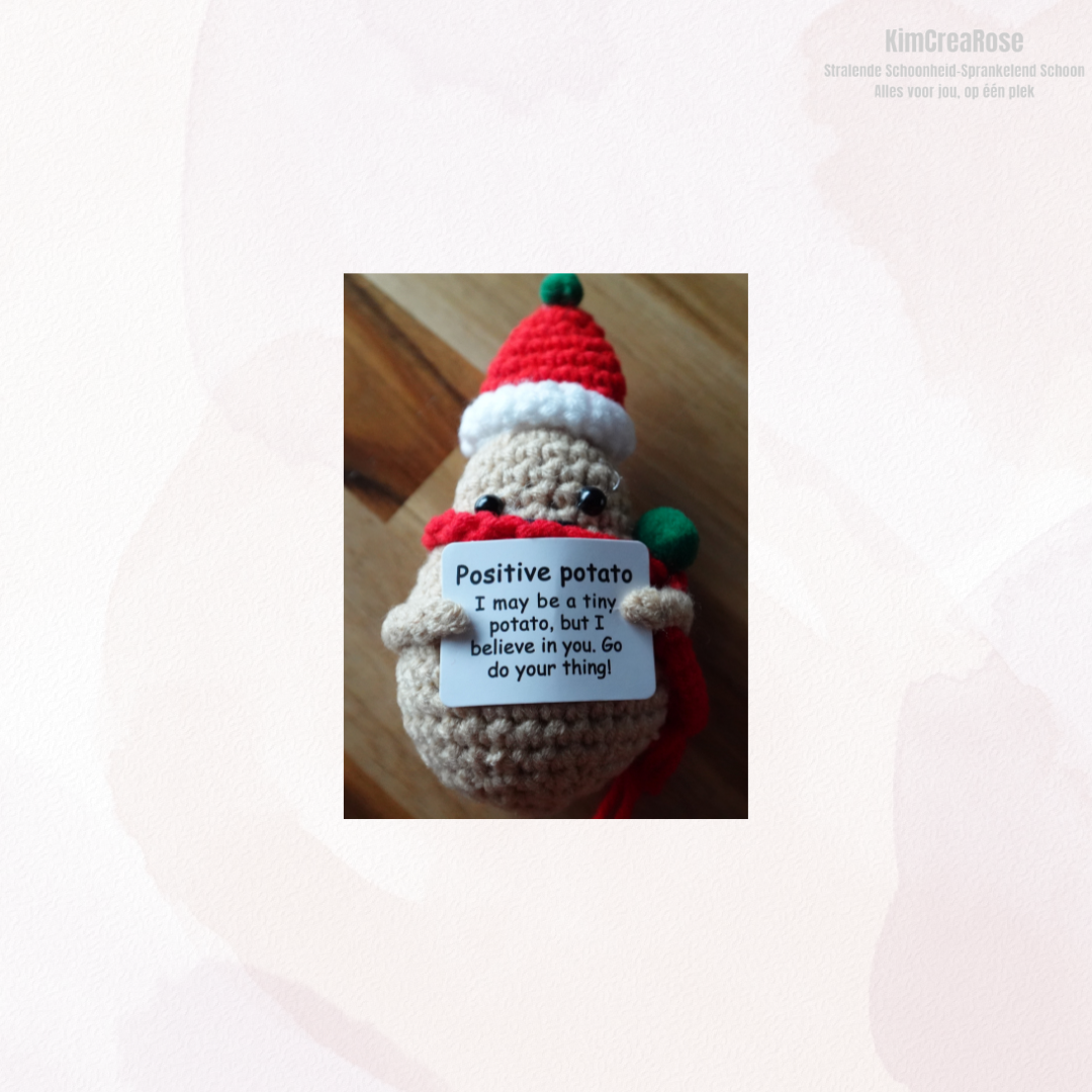 Positive crochet figure
