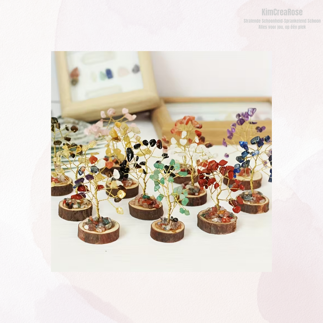 Kristallen levensboompjes