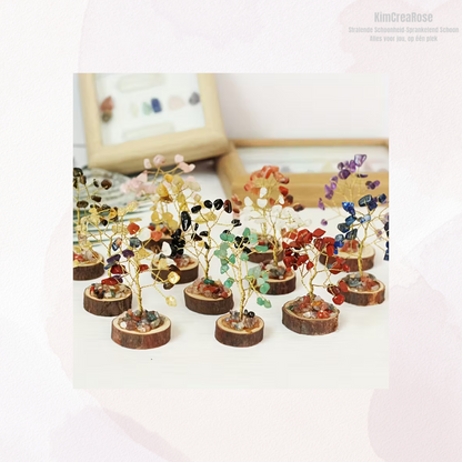 Kristallen levensboompjes