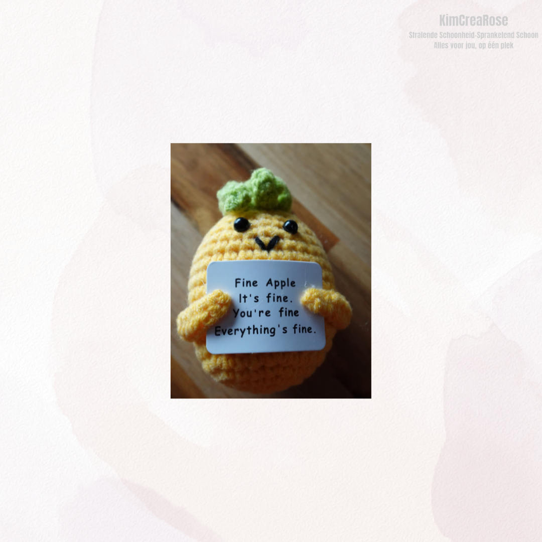 Positive crochet figure