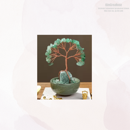 Edelsteenboompjes vol energie en betekenis