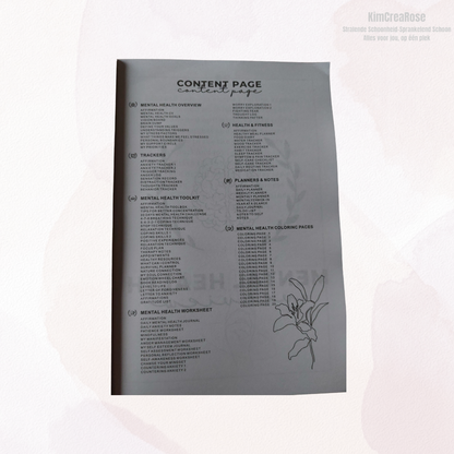 Mental health journal
