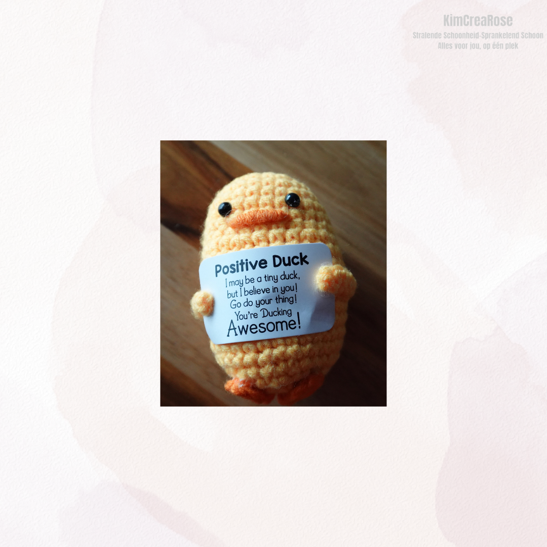 Positive crochet figure