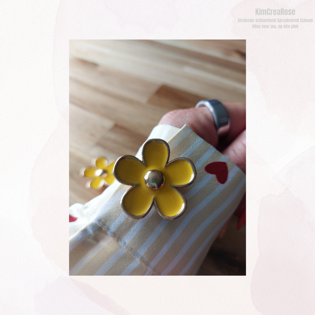 🌸 Stijlvolle Knoopafdekkingen – Uniek & Elegant