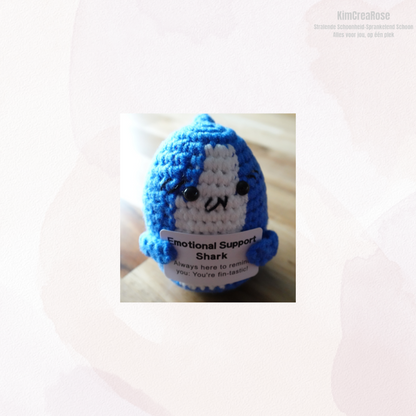 Positive crochet figure
