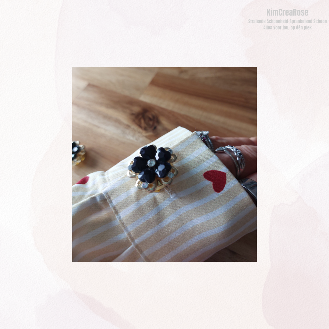 🌸 Stijlvolle Knoopafdekkingen – Uniek & Elegant