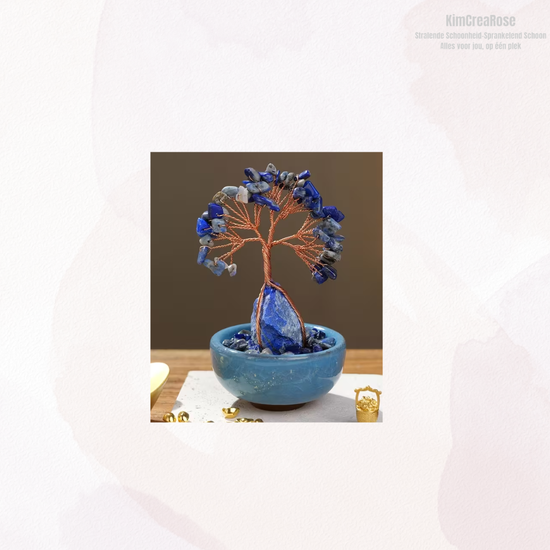 Edelsteenboompjes vol energie en betekenis