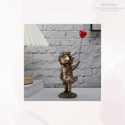 Betoverende Liefdesballon Meisje