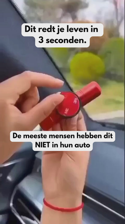 Glasbreker en Autogordelsnijder 2 in 1