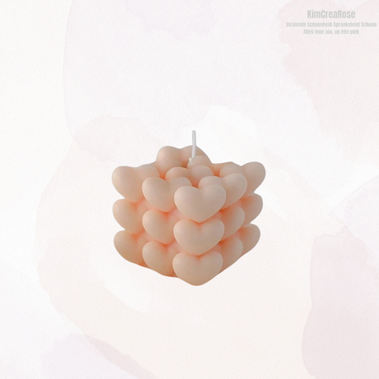 Hartjes - Kubuskaars