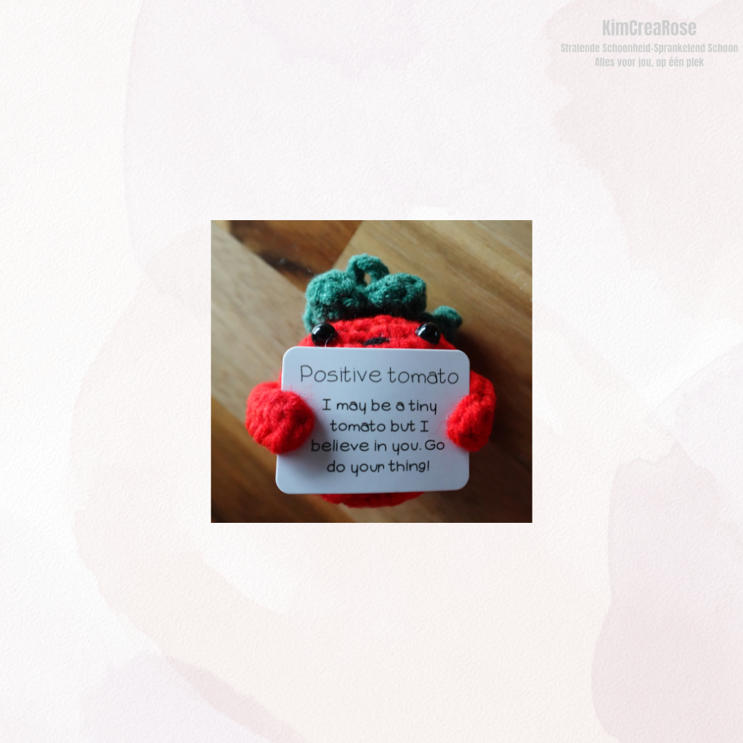 Positive crochet figure
