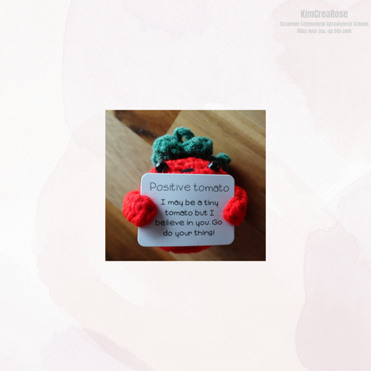 Positive crochet figure